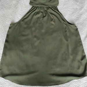 Silk High Neck Halter